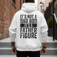 It's Not A Dad BOD It's A Father Figure Vintage Joke Men's Hoodie Back Print It's Not A Dad BOD It's A Father Figure Vintage Joke Men's Hoodie Back Print