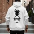 IVF DAD Pineapple Transfer Day Retrieval Day Infertility Men's Hoodie Back Print IVF DAD Pineapple Transfer Day Retrieval Day Infertility Men's Hoodie Back Print