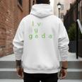 I Love My Grandpa Shirt For Boys Dad Papa Fathers Day Tee Men's Hoodie Back Print I Love My Grandpa Shirt For Boys Dad Papa Fathers Day Tee Men's Hoodie Back Print