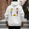 MTV Beavis And Butthead This Dad Rocks Men's Hoodie Back Print