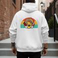 Taco Bout Awesome Dad Cinco De Mayo Mexican Men Men's Hoodie Back Print