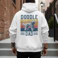Vintage Doodle Dad Aussie Doodle & Goldendoodle Men's Hoodie Back Print Vintage Doodle Dad Aussie Doodle & Goldendoodle Men's Hoodie Back Print