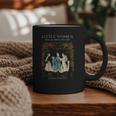 Alcott Little Women Characters Literature Book Illustration Graphic Print Coffee Mug