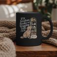 Book And Dog Lover Bookworm Reader Book Lover Graphic Print Coffee Mug