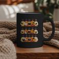 Educated Afro Women Girl Reading Book Future HBCU Grad Graphic Print Coffee Mug