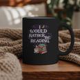 I Would Rather Be Reading Bookworm Book Lover Librarian Kids Graphic Print Coffee Mug
