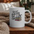 Vintage I Just Want To Read Books And Pet Cats Cat Raglan Baseball Tee Graphic Print Coffee Mug
