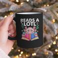 Axolotl Books Readsalotl Reading Bookworm Boys Girls Graphic Print Coffee Mug Axolotl Books Readsalotl Reading Bookworm Boys Girls Graphic Print Coffee Mug