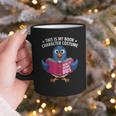 This Is My Book Character Costume Cute Pigeon Kids Reading Graphic Print Coffee Mug