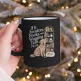 Book And Dog Lover Bookworm Reader Book Lover Graphic Print Coffee Mug