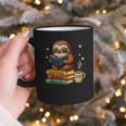 Book Lover Sloth Reading Bookish Library Read Books Be Kind Graphic Print Coffee Mug