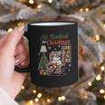 All Booked For Christmas Cute Bookish Cat Lover Graphic Print Coffee Mug All Booked For Christmas Cute Bookish Cat Lover Graphic Print Coffee Mug