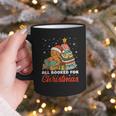 All Booked For Christmas Gingerbread Christmas Tree Book Kid Graphic Print Coffee Mug