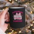 All Booked For Valentines Book Reading Coquette Bow Graphic Print Coffee Mug