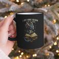 Bookish Quote I Am a Book Dragon Not a Worm Reading Book Graphic Print Coffee Mug