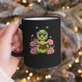 Bookworm Costume Kawaii Reading Worm For World Book Day Graphic Print Coffee Mug