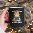 Cat Reading Books Bookworm Read One More Chapter Graphic Print Coffee Mug Cat Reading Books Bookworm Read One More Chapter Graphic Print Coffee Mug