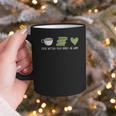 Drink Matcha Read Books Be Happy Book Lover Matcha Tea Lover Graphic Print Coffee Mug