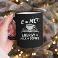 EMC2 Energy Milk x Coffee Science Book Math Lover Graphic Print Coffee Mug