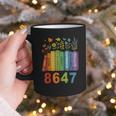 Equal Rights Book Flower Resist 86 47 Feminist Women Rights Graphic Print Coffee Mug