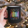 Equality Hurts No One Floral Books LGBTQ Gay Les Pride Month Graphic Print Coffee Mug Equality Hurts No One Floral Books LGBTQ Gay Les Pride Month Graphic Print Coffee Mug