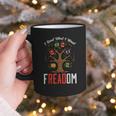 Freadom Tree Read Reading Librarian Book Across America Graphic Print Coffee Mug