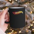 Hot Wheels Comic Book Fire Logo Graphic Print Coffee Mug