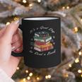 It's a Good Day To Read a Book Floral Stack Tee Graphic Print Coffee Mug