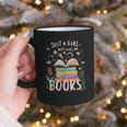 Just a Girl Who Loves Books Cute Book Lover Bookworm Graphic Print Coffee Mug Just a Girl Who Loves Books Cute Book Lover Bookworm Graphic Print Coffee Mug