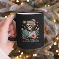 Just A Girl Who Loves Books Messy Bun Book Skeleton Bookworm Graphic Print Coffee Mug