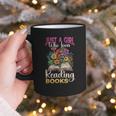 Just A Girl Who Loves Reading Books Graphic Print Coffee Mug