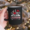 I Love Being A Librarian Library Book Valentine's Day Graphic Print Coffee Mug