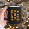 Orange Cats Reading Books Cat Lover Graphic Print Coffee Mug