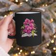 Orchids Flowers Book Floral Graphic Print Coffee Mug