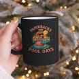 Paperbacks And Pool Days Flamingo Reading Summer Vibes Books Graphic Print Coffee Mug
