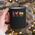 Peace Love Books Reader Librarian Library Book Graphic Print Coffee Mug Peace Love Books Reader Librarian Library Book Graphic Print Coffee Mug