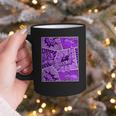 Purple Comic Book Purple Color Graphic Graphic Print Coffee Mug