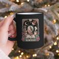 The Reader Tarot Card Shirt Bird Book Lover Bookworm Graphic Print Coffee Mug