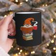 Reading Lover Book Graphic Gnome Graphic Print Coffee Mug