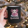 Readsalotl Axolotl Reading Cute Book Lover Bookworm Graphic Print Coffee Mug