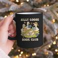 Silly-Goose Book Club Goose And Book Lovers Graphic Print Coffee Mug