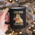 I Stay Home I Read Books I Pet My Cat I Regret Nothing Women Graphic Print Coffee Mug