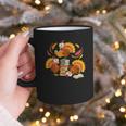 Turkey Reading Books Fall Thanksgiving Teacher Librarian Graphic Print Coffee Mug
