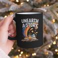 Unearth A Story Rainbow Treasure Book Graphic Print Coffee Mug