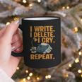 I Write Book Writer Author Book Writing Novelist Graphic Print Coffee Mug