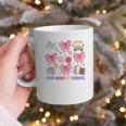 100 Days Of School Coquette Bow School Bus Pencil Books Graphic Print Coffee Mug