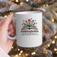 Abibliophobia Noun The Fear Of Running Out Of Books To Read Graphic Print Coffee Mug