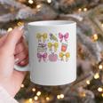 Apple Coquette Bow Books First Day Of School Back To School Graphic Print Coffee Mug Apple Coquette Bow Books First Day Of School Back To School Graphic Print Coffee Mug