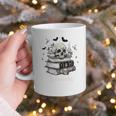 Boo Skeleton Skull Books Halloween Women School Teacher Kid Premium Graphic Print Coffee Mug