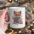 Cute Fox Read More Be Kind Stay Weird Reader Geek Book Lover Graphic Print Coffee Mug